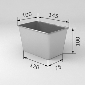 Форма Л11 3-х секционная кассета