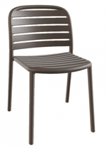 Стул пластиковый Papatya Tarabya-S, тортора