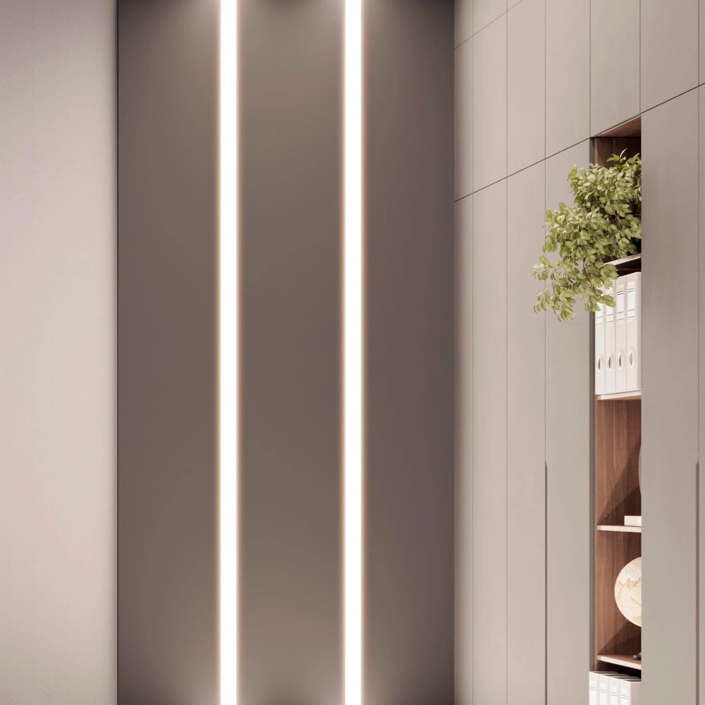 Профиль LINIA60-FANTOM-3000 ANOD (Arlight, Алюминий) 046410