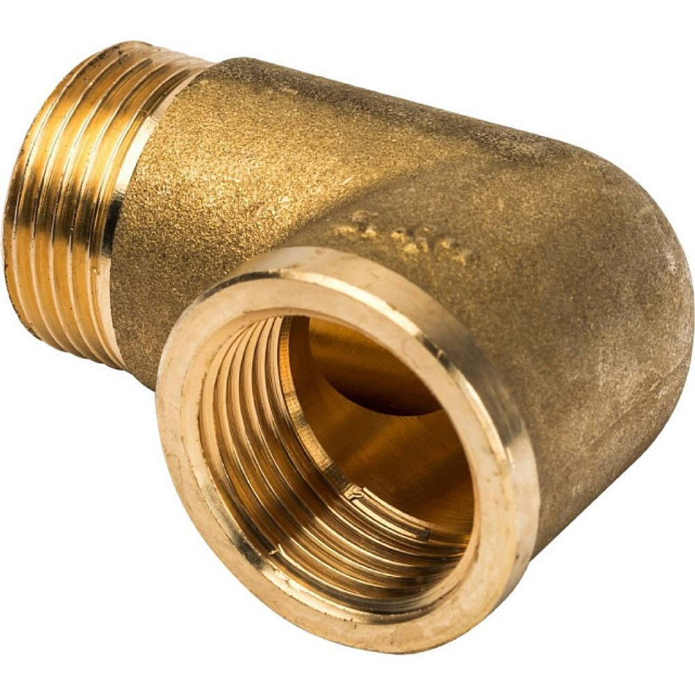Переход с внутренней резьбы на наружную угловой STOUT SFT 0011 - 3/4" (латунь без покрытия)