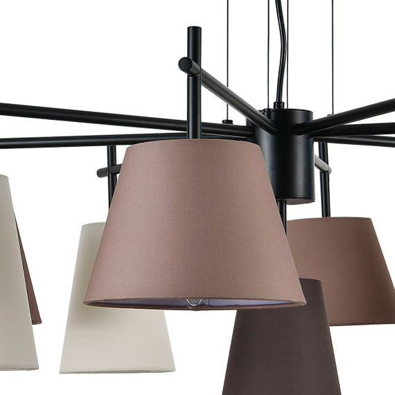 Подвесная люстра Indigo Abbinare 13032/9P Black V000535