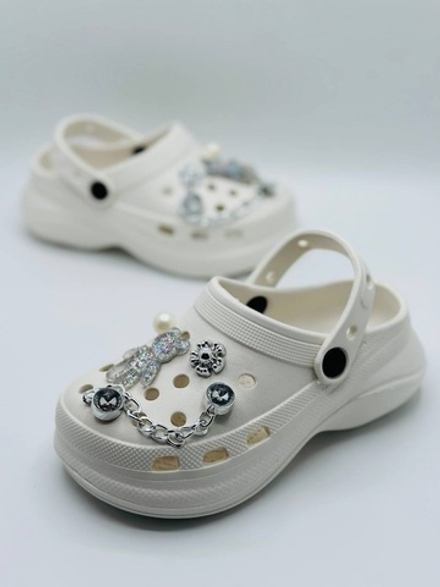 Шлепанцы для девочек Buba Summer Silver