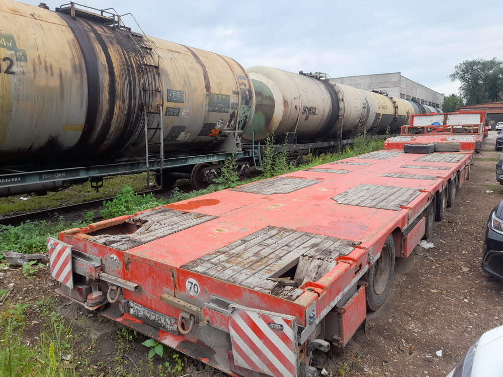 MANAC 4 Полуприцеп тяжеловоз 4 оси 4S0U1N (Раздвижной)