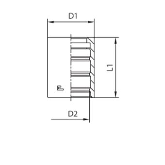 Муфта DN 10 R7 NEW