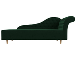 Кушетка Камерон правая, Зеленый, Велюр, 110093