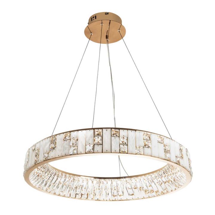 Подвесная светодиодная люстра Modelux Premium ML.6988.800P GD