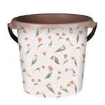 Ведро пластиковое 10л. "Сиеста" Цв. Тюльпан фраппе