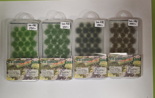 Пучки травы, 35шт., в ассортименте.