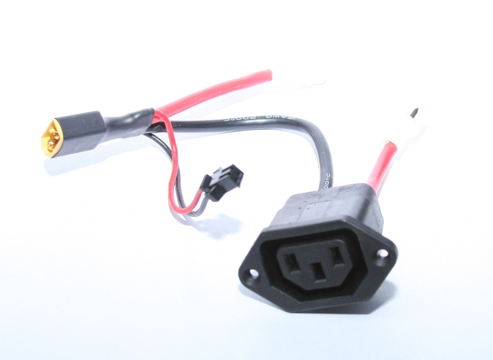 Порт разъем гнездо аккумулятора (мама) + XT60 (папа) для электровелосипеда