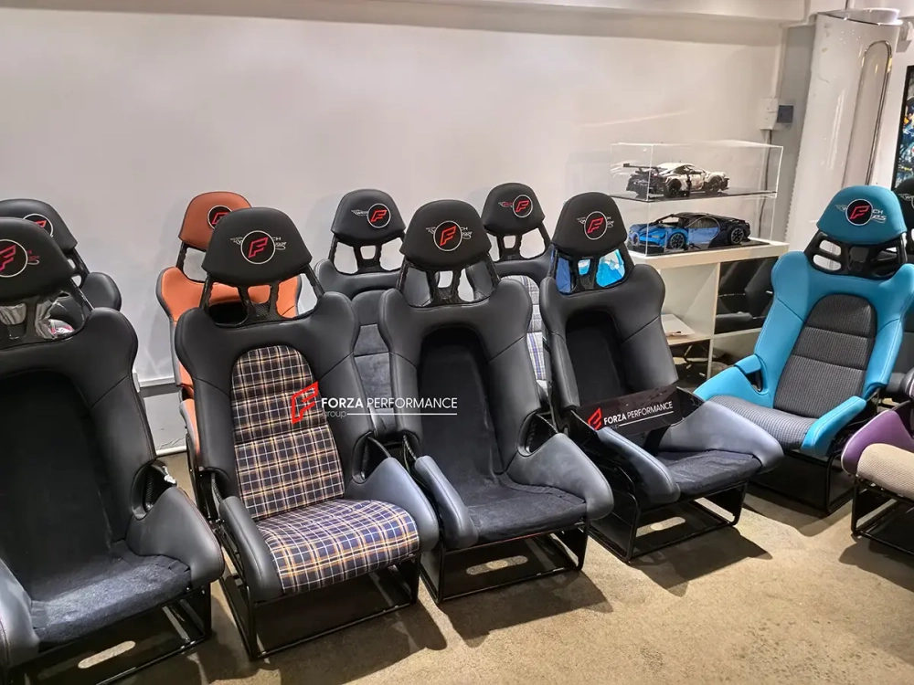 Карбоновые сиденья / ковшевые кресла для PORSCHE CAYMAN S 987 Порше Кайман