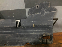 Воздуховод дефлектор радиатора верхний Ford Transit 7 14-нв Б/У Оригинал GK31V8B384BB