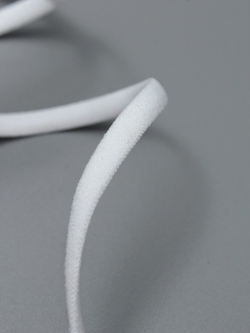 Резинка бретелечная холодная белая жгутик ширина 5 мм