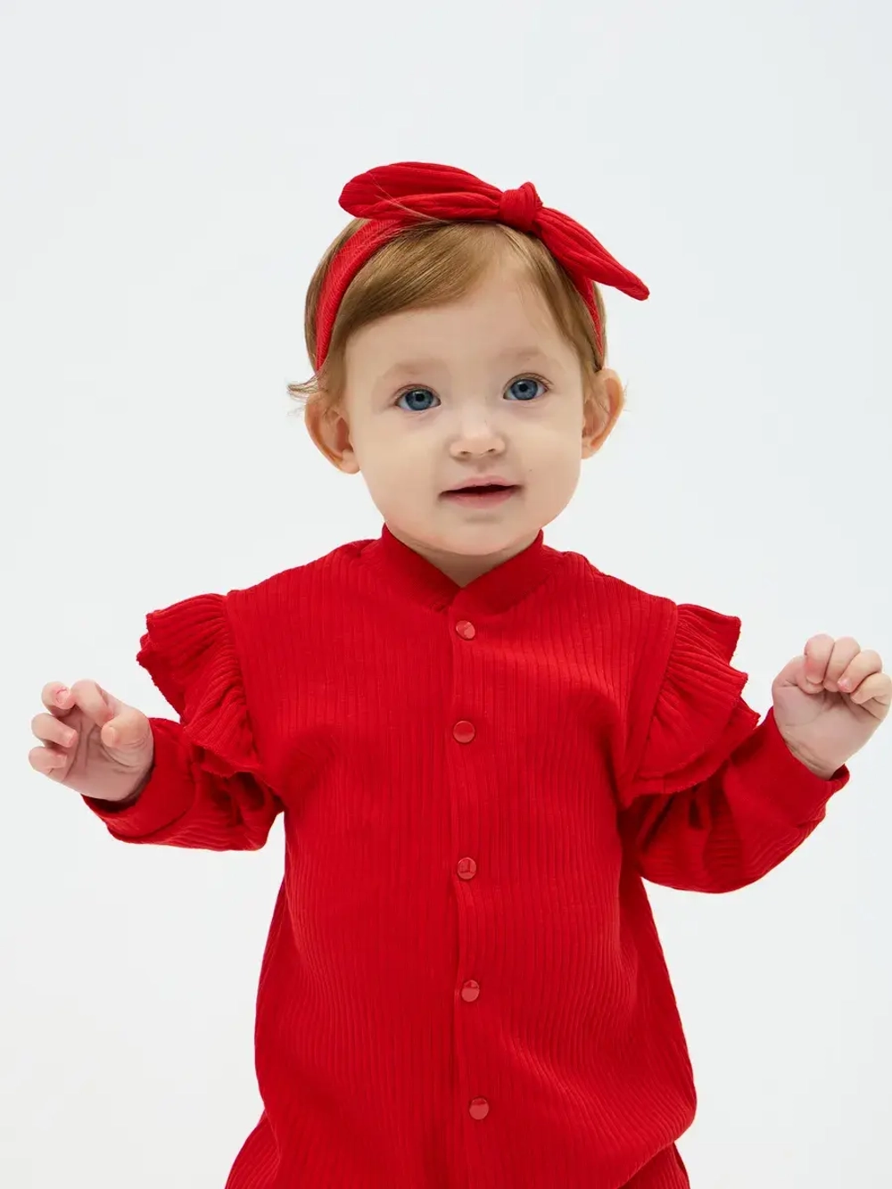 Комбинезон нательный детский с ободком