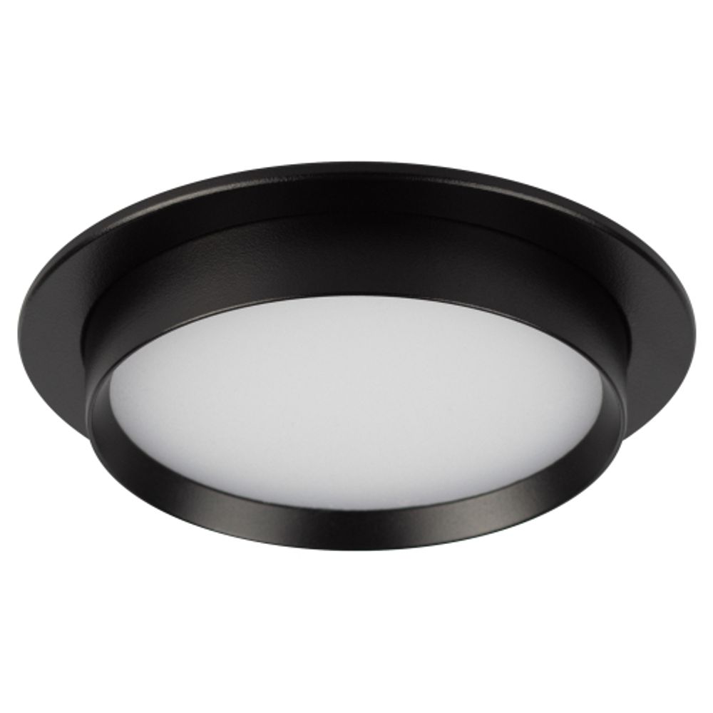 Светильник встраиваемый ЭРА KL115 BK под лампу GX53 черный