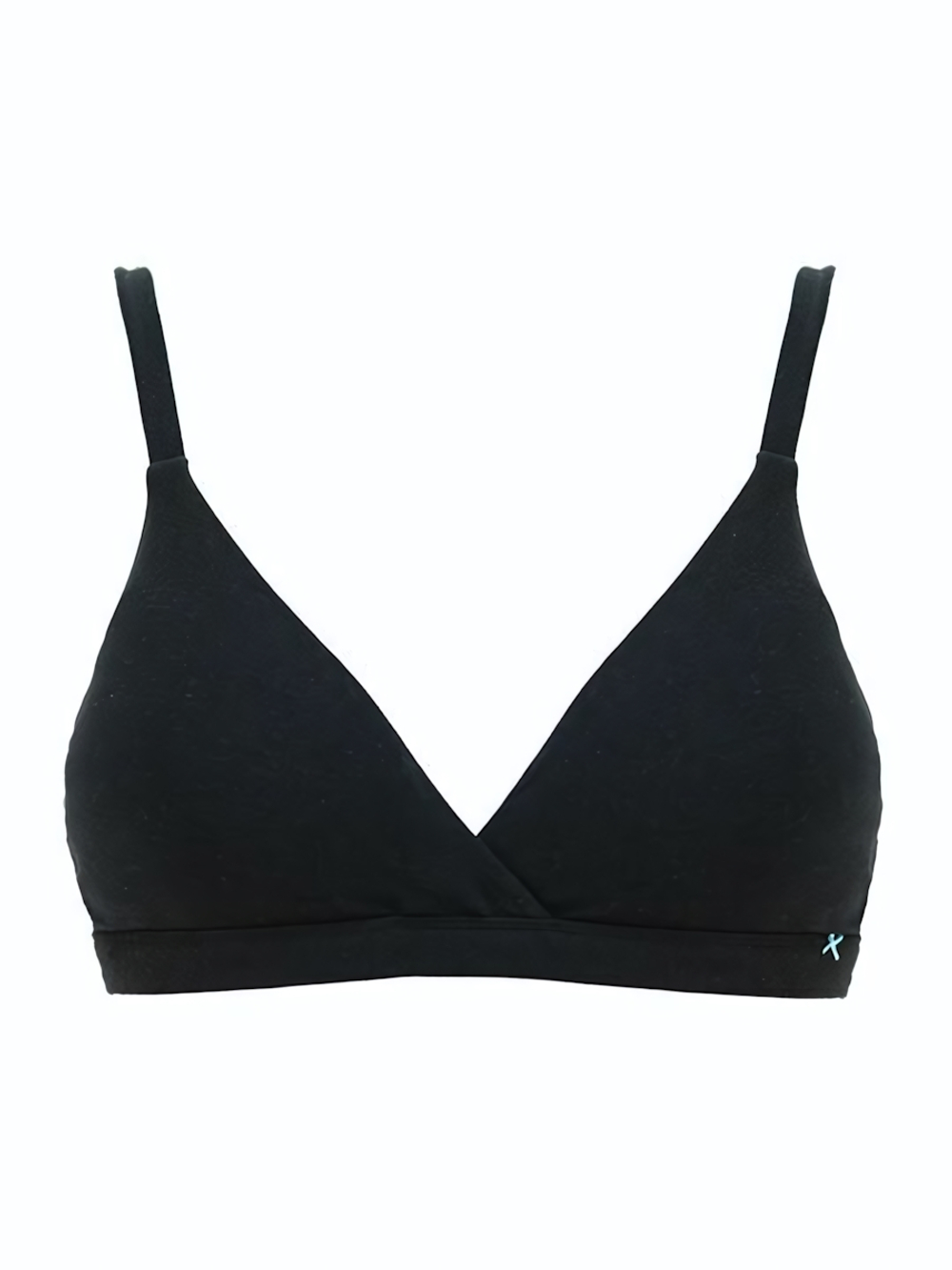 Бюстгальтер-триангул с мягкими двухслойными чашками (Размер: 3B) (Цвет: черный)