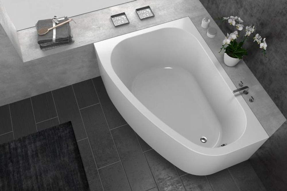 ВАННА АКРИЛОВАЯ KOLPA-SAN CHAD 170*120 правая