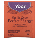 Yogi Tea, Абсолютная энергия, пряная ваниль, 16 чайных пакетиков, 1,12 унции (32 г)