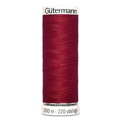 Нить Sew-All 200 м, Gutermann, 384 малиновый щербет