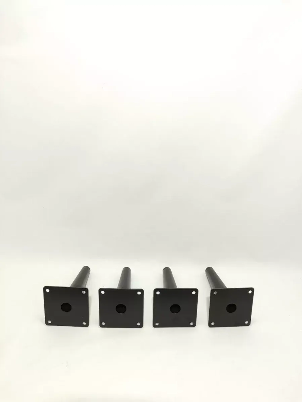 Ножки мебельные Черные прямые Шпага 150 мм/4шт