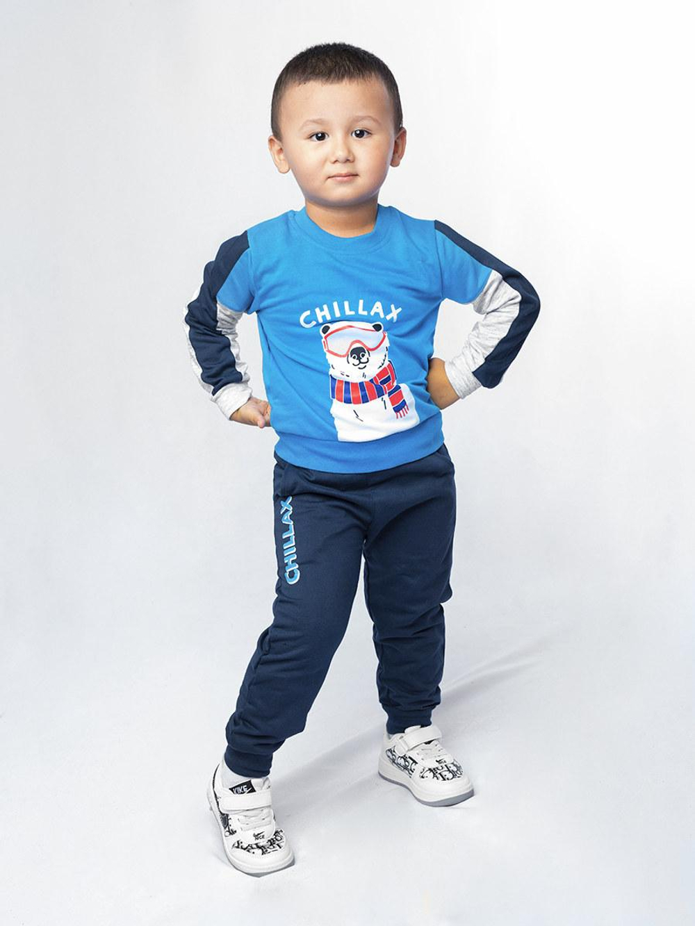 Джемпер для мальчика M1156FN-7/10 р.128 т.серый (Такро)