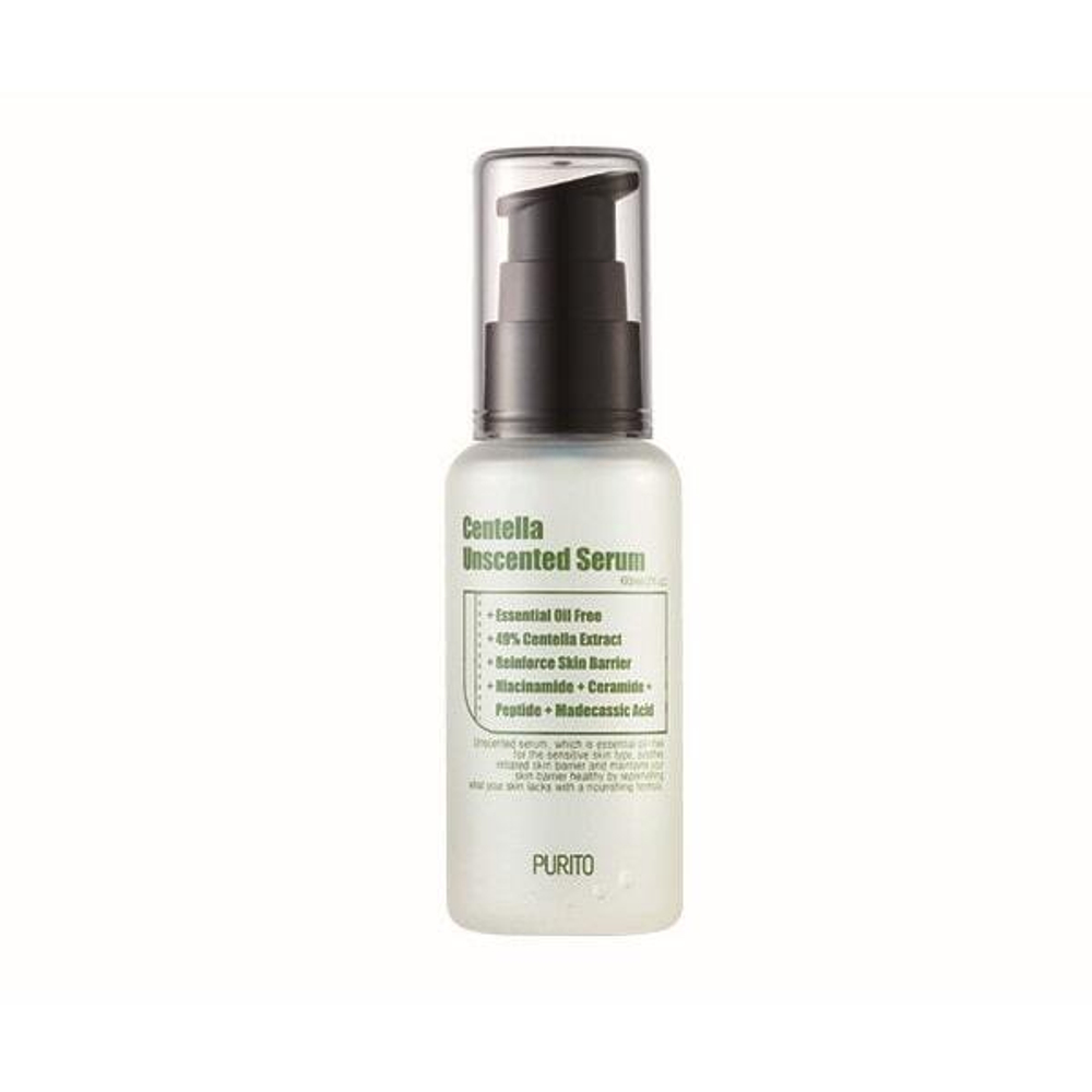 Сыворотка с центеллой для гиперчувствительной кожи Purito Centella Unscented Serum