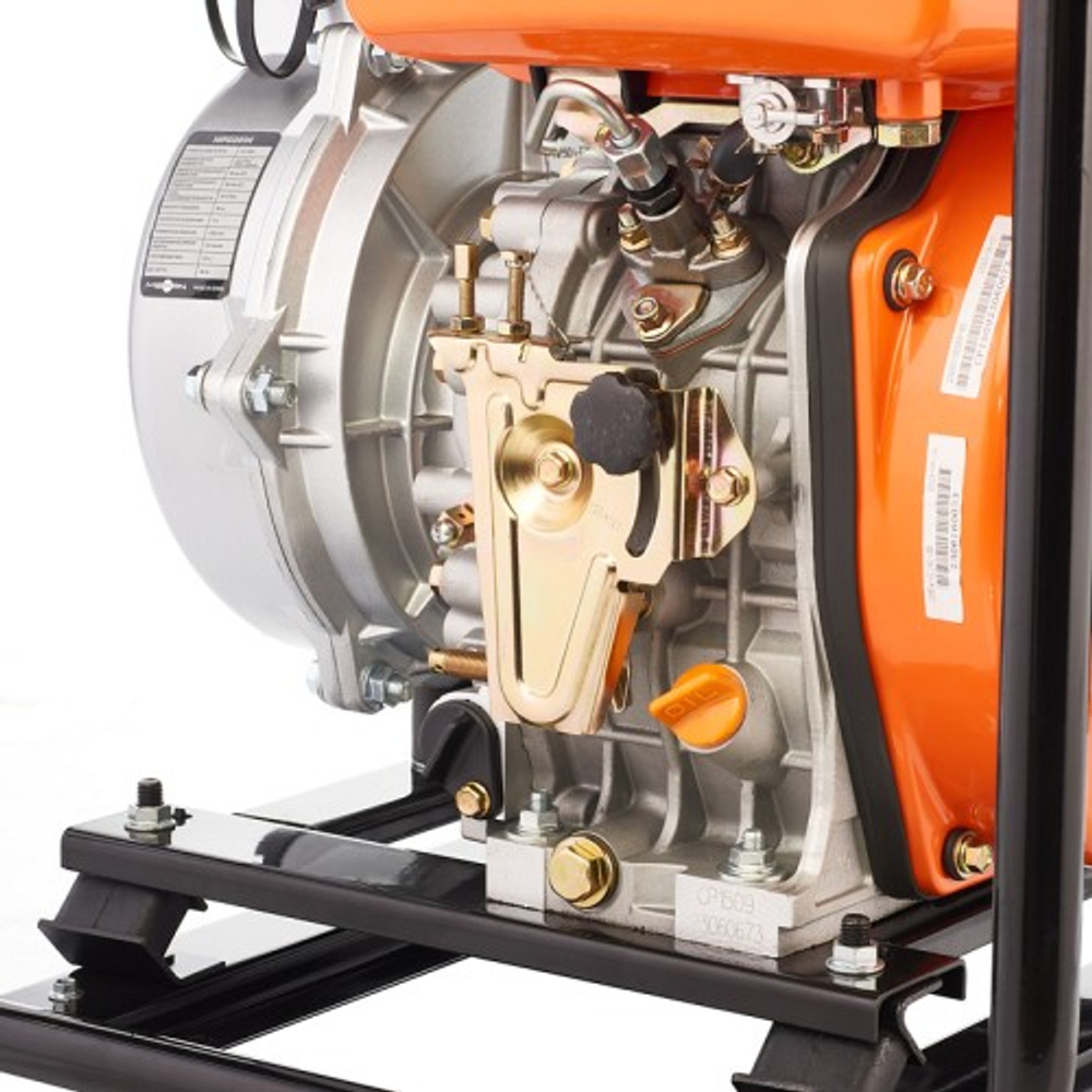 Мотопомпа дизельная MERAN MPD201H высоконапорная с двумя рабочими колесами 100411033