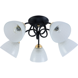 Люстра Rivoli Luiza 9140-305 5 х Е27 60 Вт модерн | Rivoli