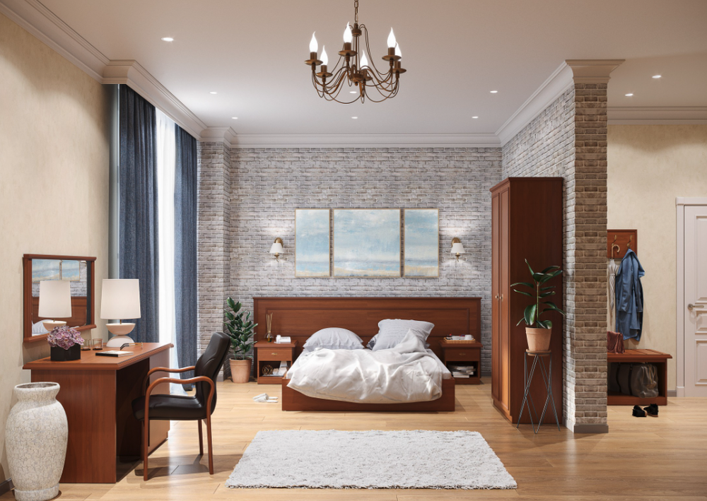 Кровать бокс-спринг MUAR BSL