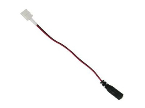 Переходник Ecola LED с разъема штырькового (мама) на зажимной 2-х конт. 8mm