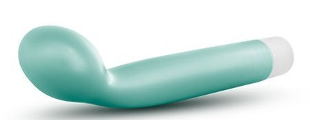 Зеленый вибратор G Slim Rechargeable - 18 см. (Цвет: зеленый)