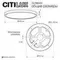 CL738242V Бейсик Клен Св-к Накл. LED 24W*Мульти
