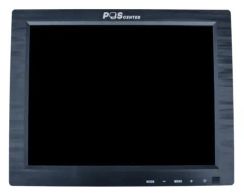 Монитор POScenter 9.7" 1024x768, VGA 1.6 м, подставка, черный