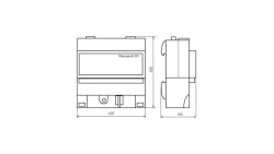 Cчетчик Меркурий 201.5 5-60А однофазный однотарифный 2025г Инкотекс