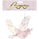 Подвеска «Взмах крыльев» 15*15 см, Розовый