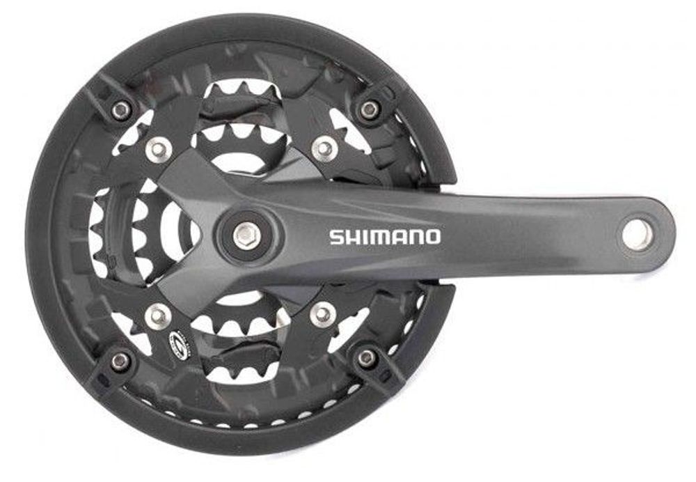 Система Shimano Acera, M391, 170мм, Кв, 44/32/22T, защ, черн