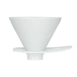 Воронка керамическая для заваривания кофе Hario Mugen, белая