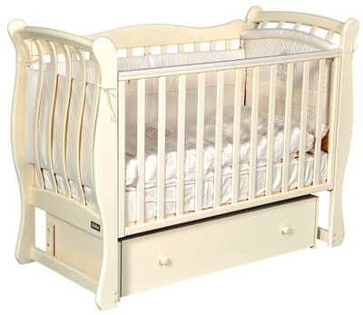 Детская кроватка Bellini Adriana Elegance (универсальный маятник) слоновая кость