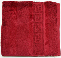 Элитное полотенце махровое Noblesse бордовое 1001 от Cawo Германия