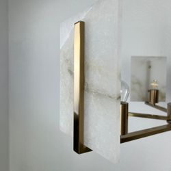 Люстра Marble Square Chandelier By Imperiumloft
