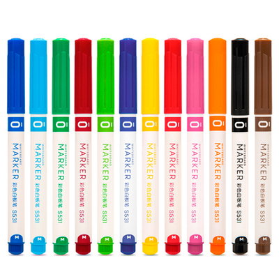 Набор маркеров для доски, DELI "S531", 12 цветов