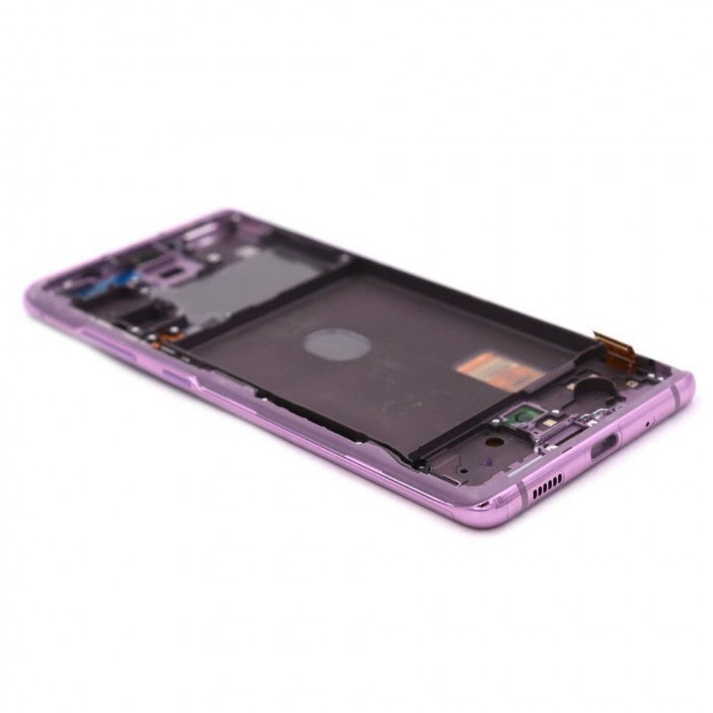 Samsung Galaxy S20 FE 4G (SM-G780F) - Дисплейный модуль в сборе с тачскрином (в рамке) (ORIG-SP)