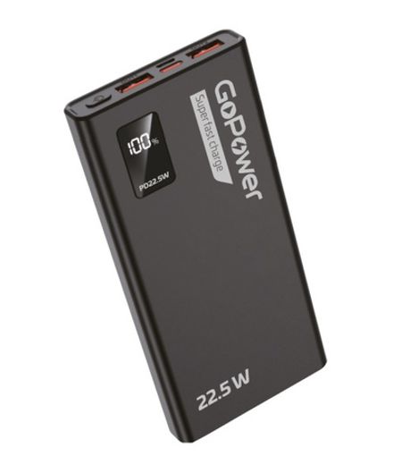 Внешний аккумулятор GoPower PB03-10 Power Pro 10000mAh черный