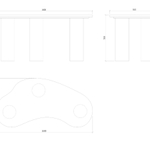 Рабочий стол Nara 160х81