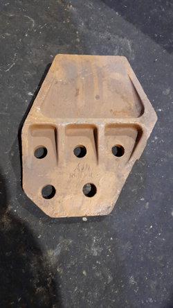 Бокорез Komatsu PC400 левый 208-70-34160