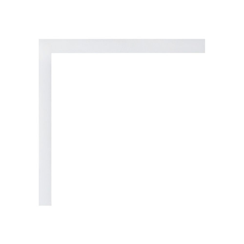 Ручка-скоба 96мм, отделка белый бархат (матовый)