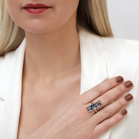 "Финиан" кольцо из коллекции "Kaleidoscope" от Jenavi