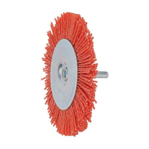 Щетка дисковая 100 мм для дрели, проволока полимер-абразив Yoko