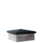 Колпак полимеркомпозитный Bonamono 400*400 (1,5 кирпича) черный