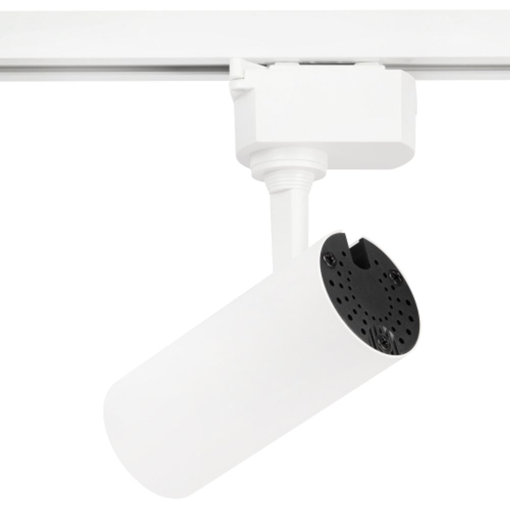Трековый светильник однофазный ЭРА TR5-1040 WH светодиодный 10Вт 4000К белый | Однофазные светильники LED