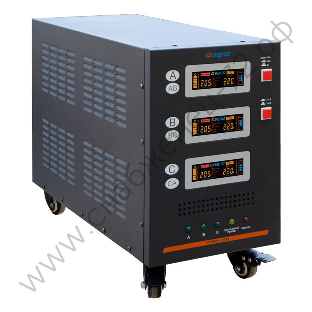 Стабилизаторы напряжения Энергия Hybrid II трехфазные